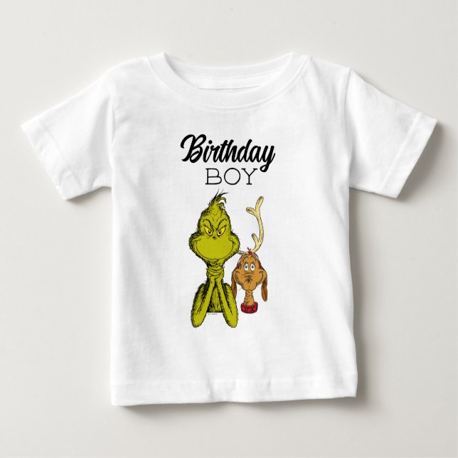 Camiseta Grpolegadas Chalkboard Birthday Boy (Frente)