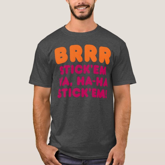 Camiseta GRRR COLEM HA HAHA COLEM amigos (Frente)