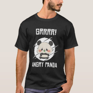 Camiseta Grrr Pandas Irritados Panda Selvagem Bambu
