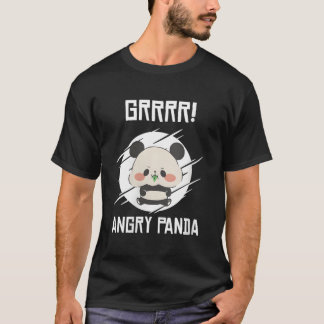 Camiseta Grrr Pandas Irritados Panda Selvagem Bambu