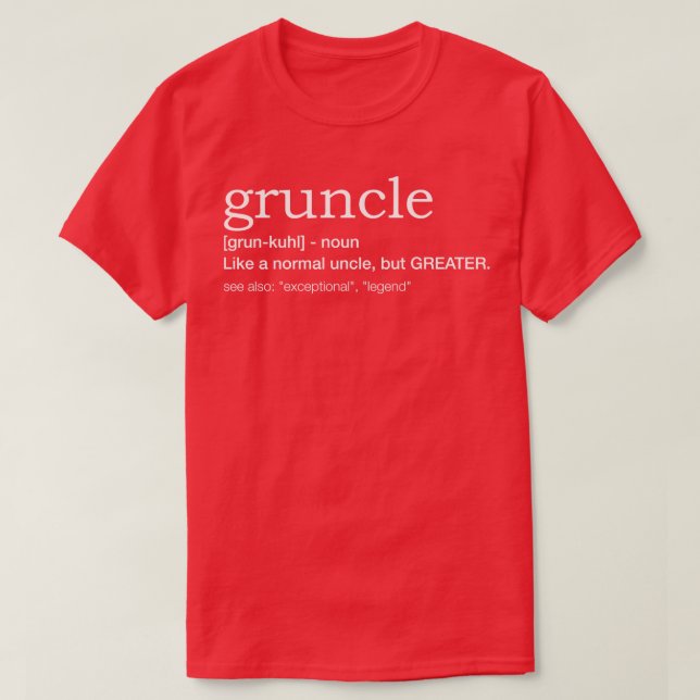 Camiseta Grtio para melhor tio (Frente do Design)