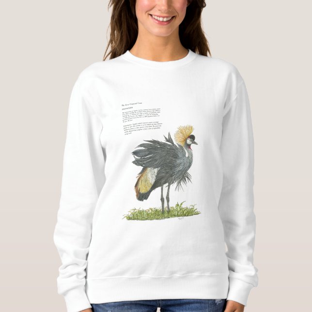 Camiseta Grua de Cinzas Ameaçada (Frente)