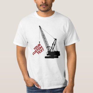 Camiseta Grua de Construção