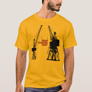 Camiseta Gruas do estaleiro