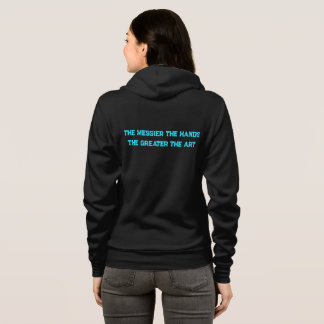 Camiseta Grubby Hands Logotipo Studio+Motto Hoodie