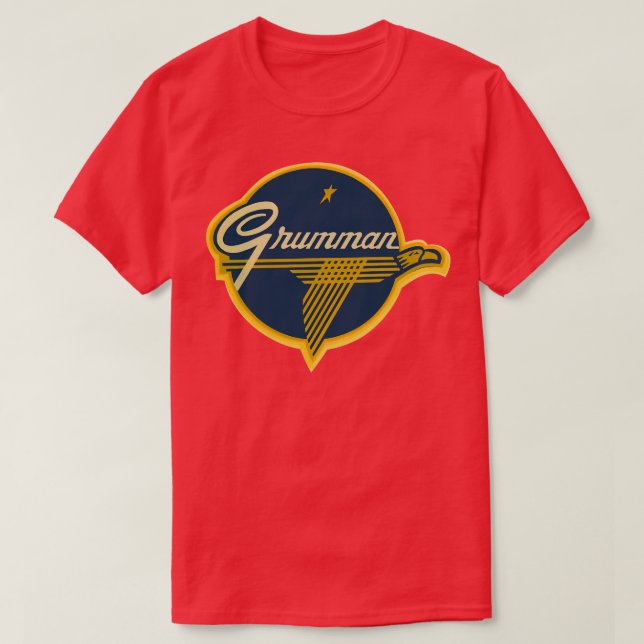 Camiseta Grumman (Frente do Design)