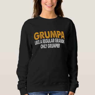 Camiseta Grumpa Como Vovô Regular Apenas Grumpier Engraçado