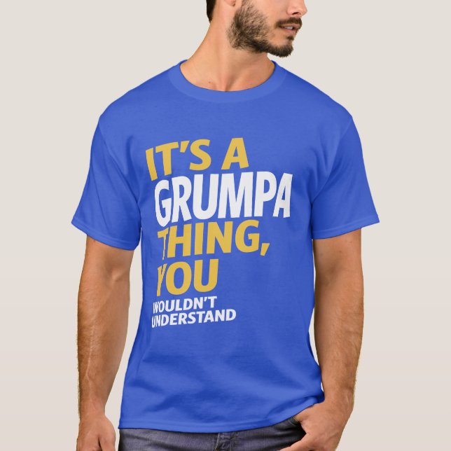 Camiseta Grumpa Thing (Frente)