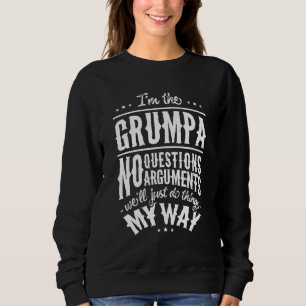 Camiseta Grumpa Way Funny Grandpa Dia de os pais Men