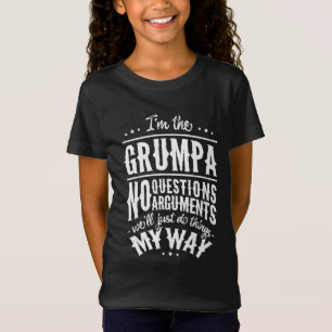 Camiseta Grumpa Way Funny Grandpa Dia de os pais Men