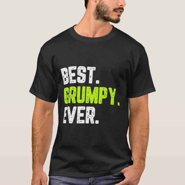 Camiseta Grumpy Ever Family Engraçado (Frente)