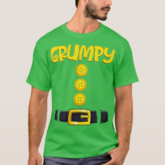Camiseta Grumpy Halloween Dwarf Costume Color Matching