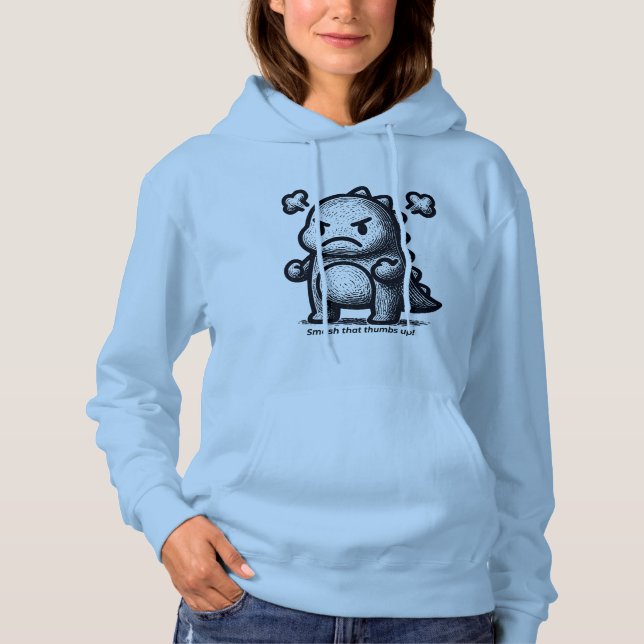 Camiseta Grumpy Little Dino (Frente)