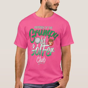 Camiseta Grumpy Old Golfer Shirt Golf Club Membros Shirt Gi