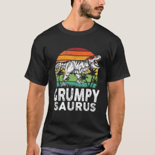 Camiseta Grumpysaurus Funny T Rex Dinossaur Grumpy Saurus F