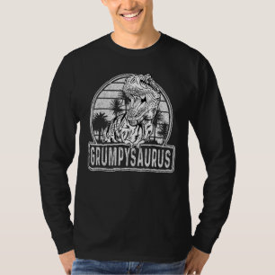Camiseta Grumpysaurus Rex Dinossaur Kid Saurus Family Match