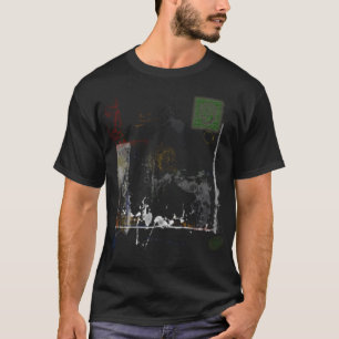Camiseta Grunge abstrato