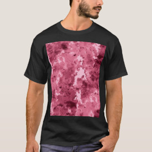 Camiseta Grunge abstrato de aquarela: padrão de camuflagem.