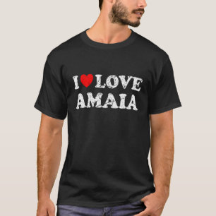Camiseta Grunge Afastado Vestido Estilo Eu Amo A Amazônia