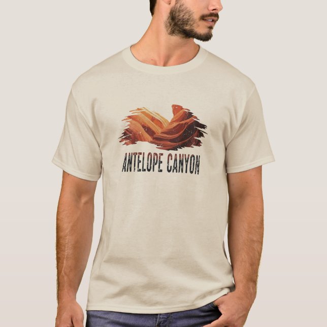 Camiseta Grunge - Antílope Distante Canyon (Frente)