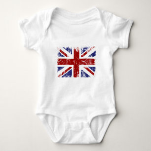 Camiseta Grunge britânico do punk de Union Jack da bandeir