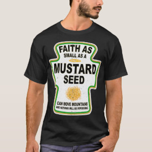 Camiseta Grunge Christian Seed of Mostard Faith Jesus Camis