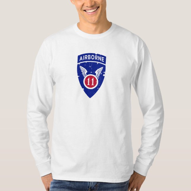 Camiseta Grunge da Divisão "Anjos Árcticos" da Divisão de V (Frente)