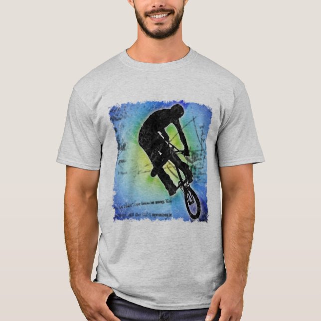 Camiseta Grunge de BMX (Frente)
