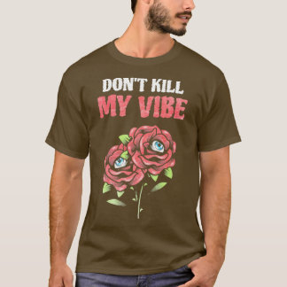 Camiseta Grunge Edgy Dont Matar Meus Rosas Vibe