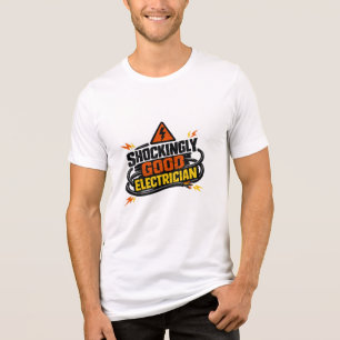 Camiseta Grunge Industrial de Eletricista Incrivel