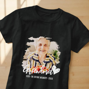 Camiseta Grunge Memorial Funeral Em Memória Adoradora Foto