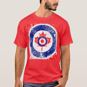 Camiseta Grunge Mod Target Roundel Canadá