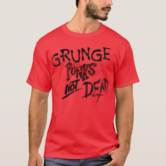 Camiseta Grunge Não Morto