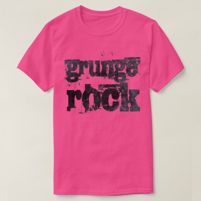Camiseta Grunge Rock (Frente do Design)