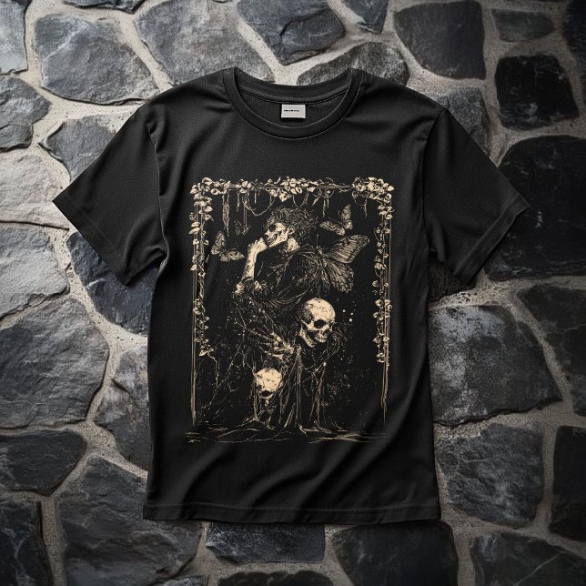 Camiseta Grunge Romanticore Romantismo Gótico (Grunge Romanticore Romanticism Gothic T-Shirt)