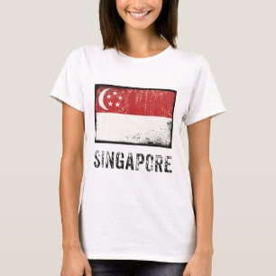 Camiseta Grunge Singapore