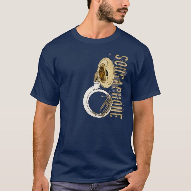 Camiseta Grunge Sousaphone (Frente)