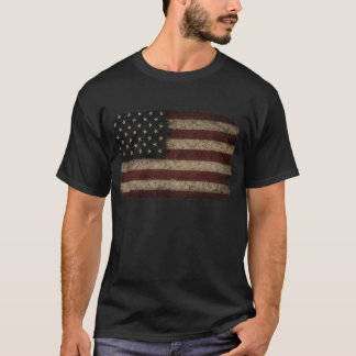 Camiseta Grunge US Flag 1
