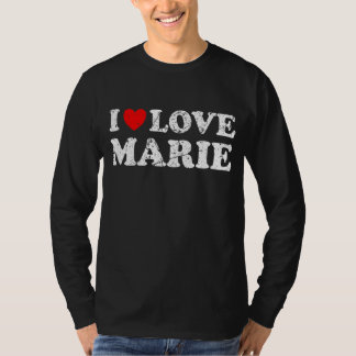 Camiseta Grunge Vestido Estilo Eu Amo Marie