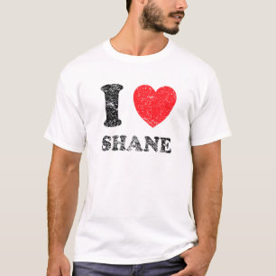 Camiseta Grunge Vestido Estilo Eu Amo Shane