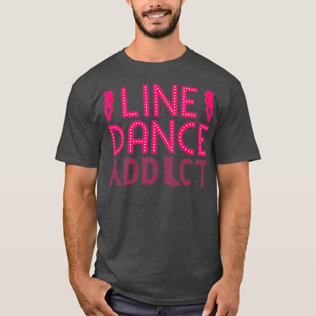 Camiseta Grupo Coreógrafo Sinconizado de Dança de Linha (Frente)