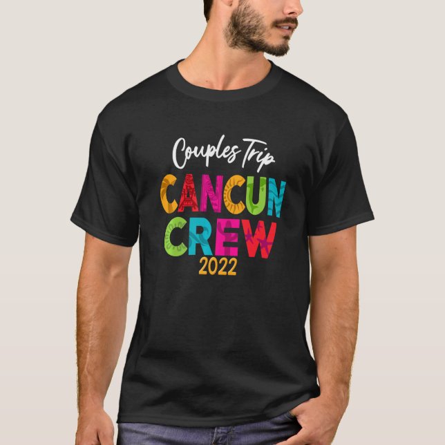Camiseta Grupo Correspondente de Cancún 2022 para Férias da (Frente)