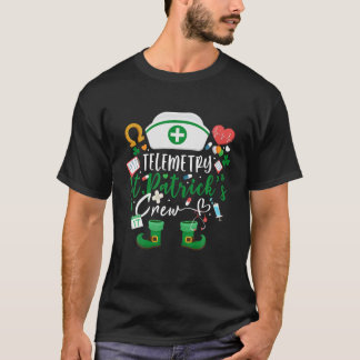 Camiseta Grupo da Família de enfermeiros de Dia de São Patr