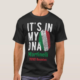 Camiseta Grupo da Família Italiana Personalizada