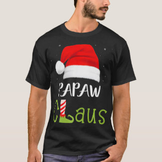 Camiseta Grupo da Família Papaw Claus Correspondendo Pajama