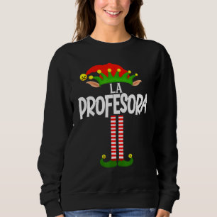Camiseta Grupo Da Família Soy La Profesora Elf Corresponden