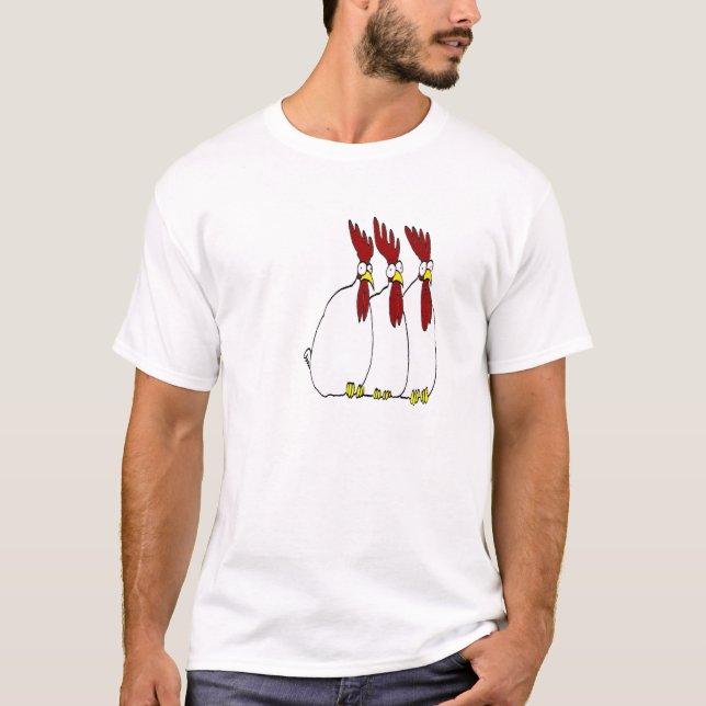 Camiseta grupo da galinha (Frente)