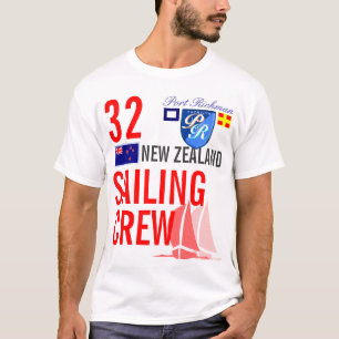 Camiseta Grupo da navigação de Nova Zelândia náutico