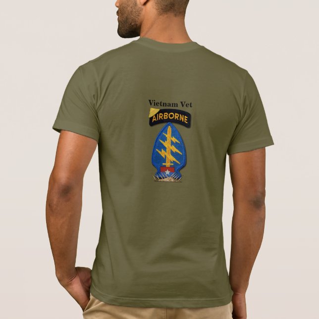Camiseta Grupo das Forças Especiais 5 - Guerra Verde do Ber (Verso)