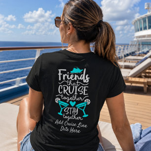 Camiseta Grupo de Amigos de Eventos Personalizados que Cruz